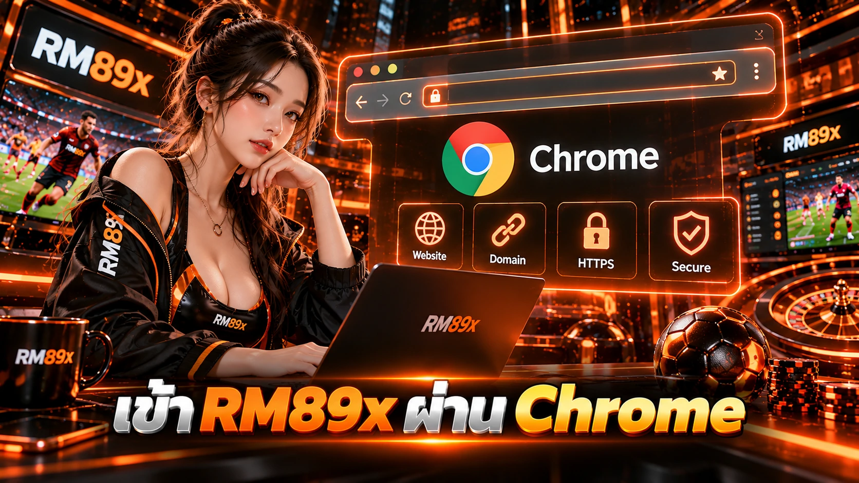 เข้า RM89x ผ่าน Chrome