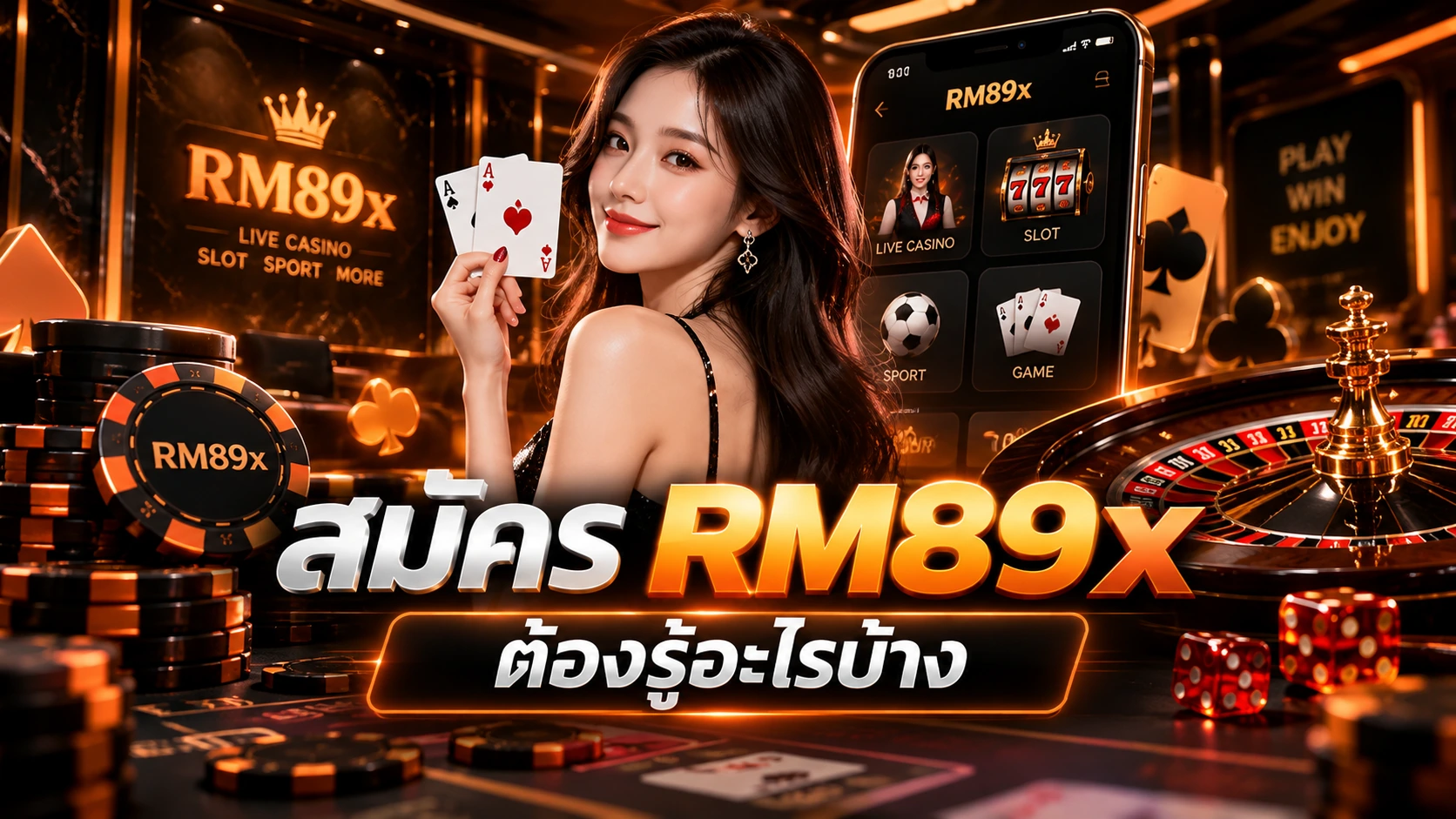 สมัคร RM89x