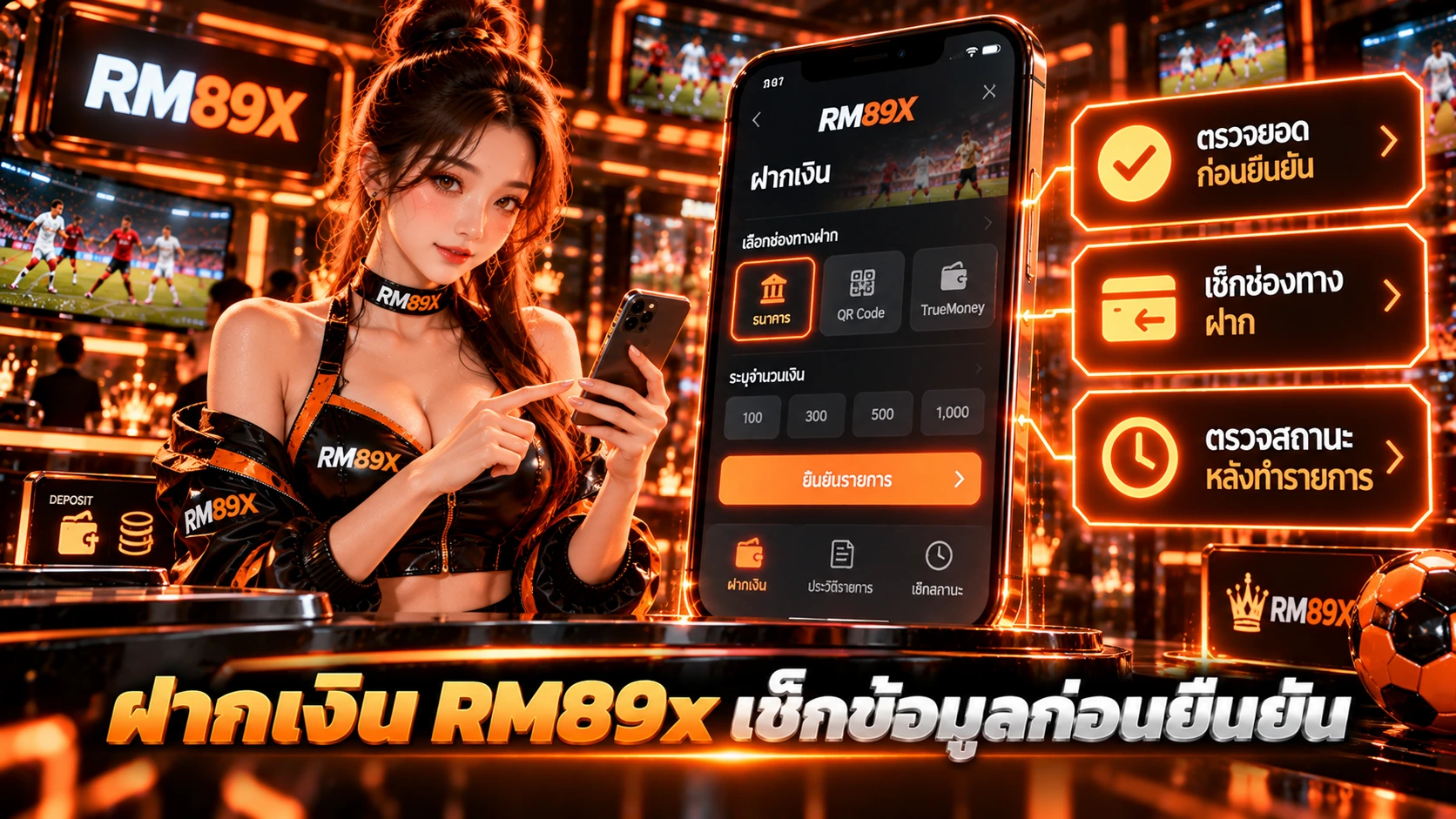 ฝากเงิน RM89x