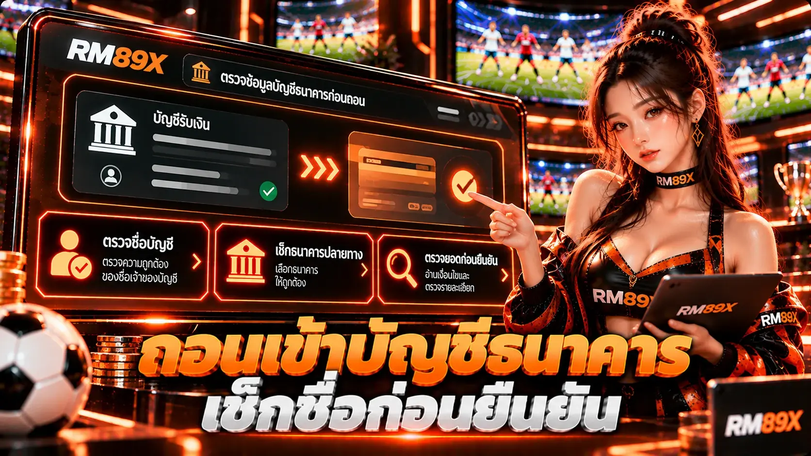 ถอน RM89x เข้าบัญชีธนาคาร